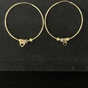 Златни дамски обеци